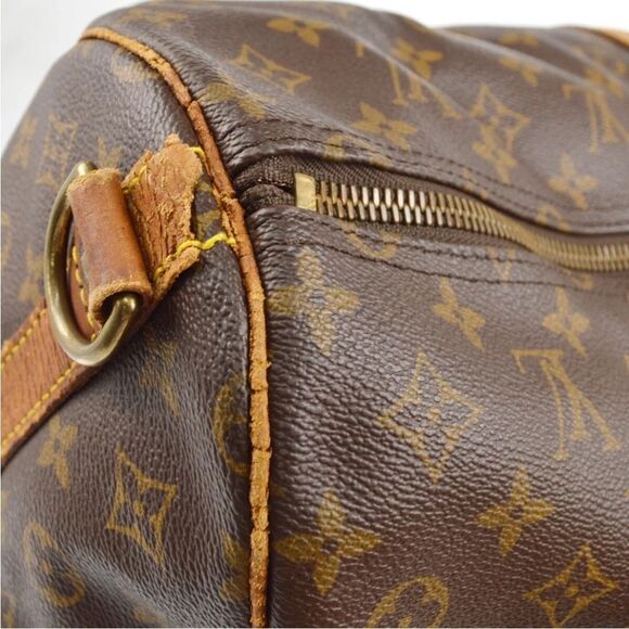 Louis Vuitton Monogram Brown Tan Duffel Bag - Picture 3 of 8